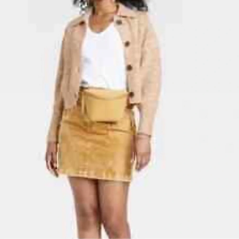 Universal Thread Cropped Knit Button Front Cardigan Sweater Beige Size XS - Picture 12 of 12